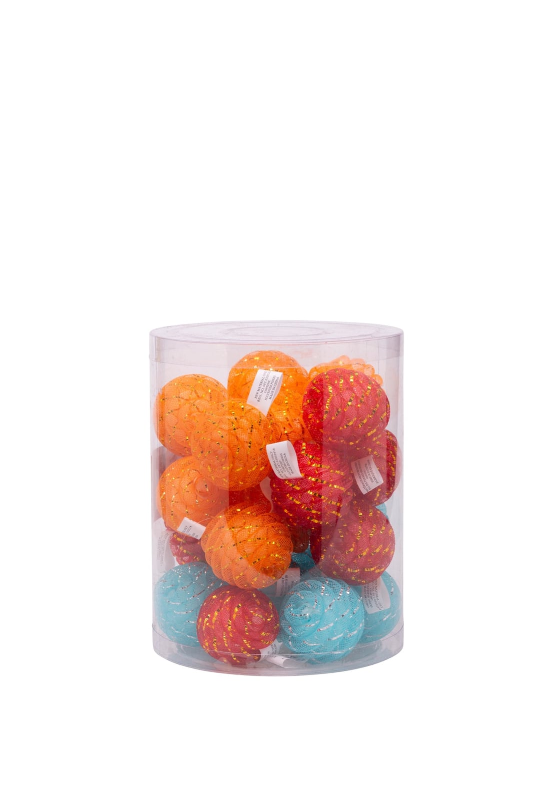 Balle spirale multicolore 5 cm pour chat (à l'unité)