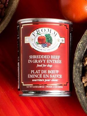 Four-Star émincé de bœuf en sauce - nourriture humide pour chien 340 g