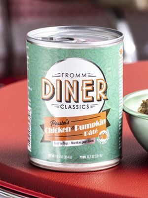 Diner Classics Paula's pâté poulet et citrouille - nourriture humide pour chien 354 g