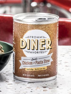 Diner Favorites Louie's ragoût poulet et pâtes - nourriture humide pour chien 354 g
