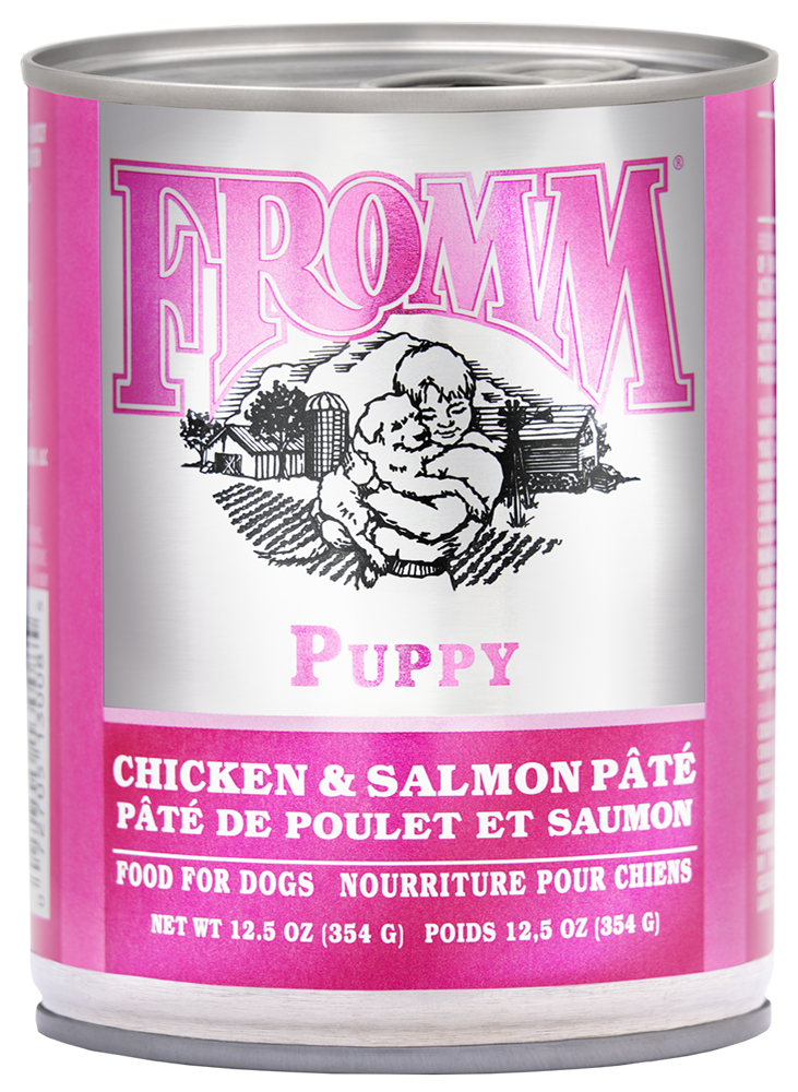 Pâté Classic au poulet et saumon pour chiot 354 g