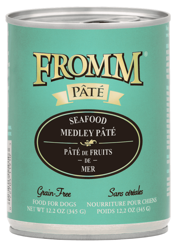 Pâté mélange de fruits de mer - nourriture humide pour chien 346 g