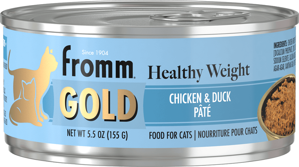 Gold pâté poids santé poulet et canard - nourriture humide pour chat