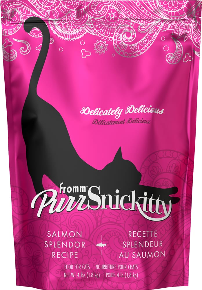 PurrSnickitty splendeur au saumon - nourriture sèche pour chat