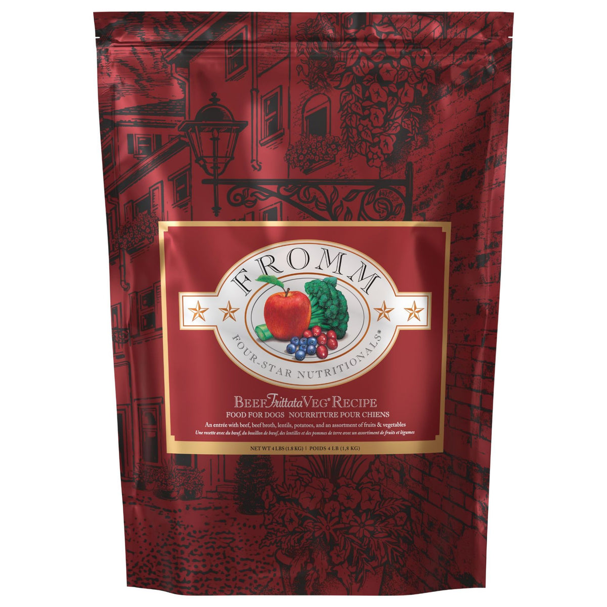 Nourriture Four-Star bœuf Frittata Veg pour chien - Fromm