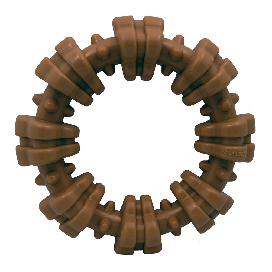 Anneau durable texturé - os à mâcher pour chien