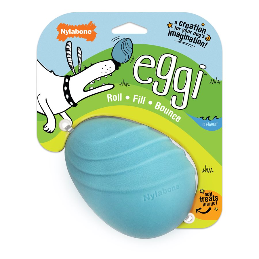 Jouet Eggi interactif flottant gonflable pour chien