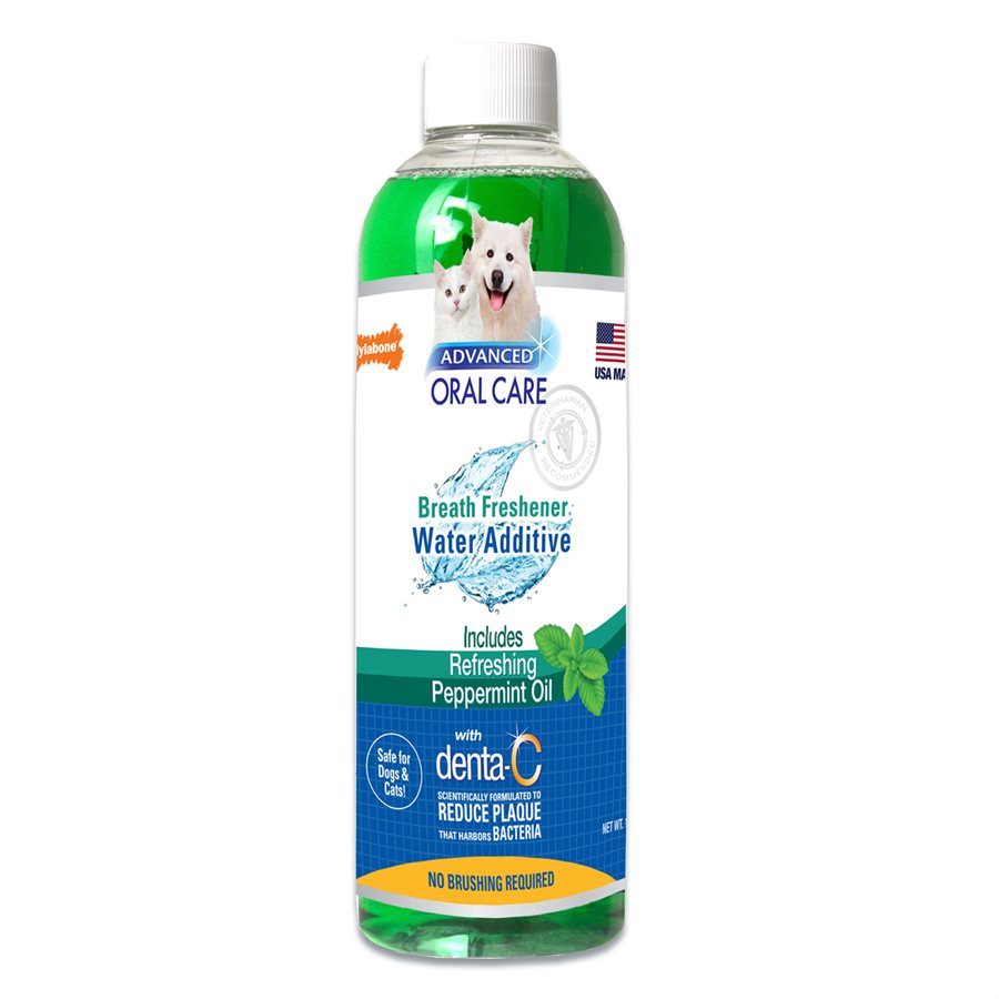 Liquide rafraîchissant pour l'haleine de soins buccodentaires avancés 473 ml - soin dentaire pour chien