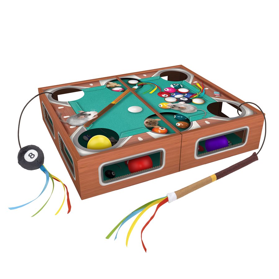 Aire de jeu table de billard - jouet pour chat