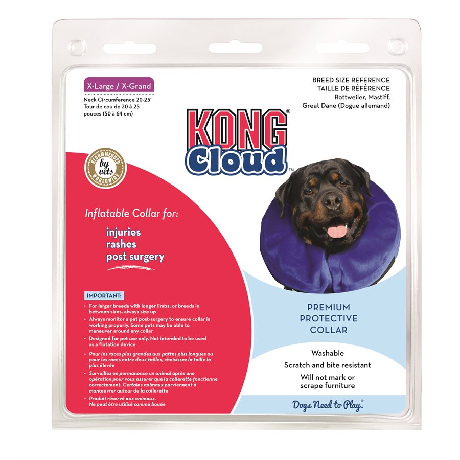Collier gonflable Cloud - collier de protection pour chien et chat