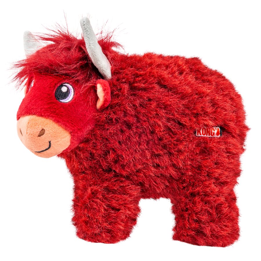 Toughz vache des Highlands moyenne - jouet pour chien