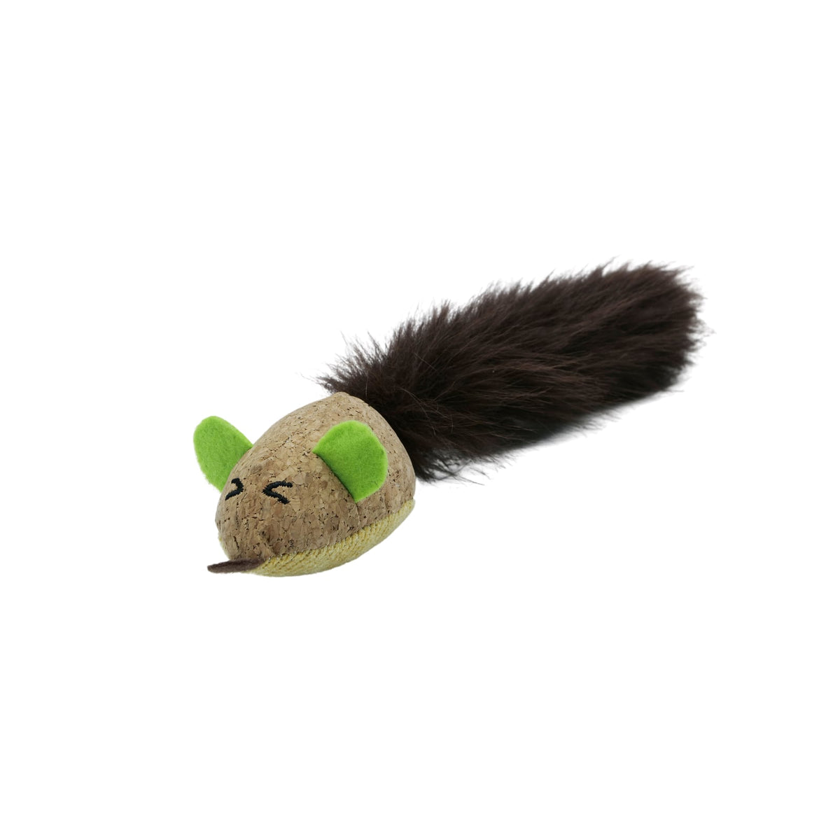 Souris à queue soyeuse avec herbe à chat 25,5 cm - Bud'z
