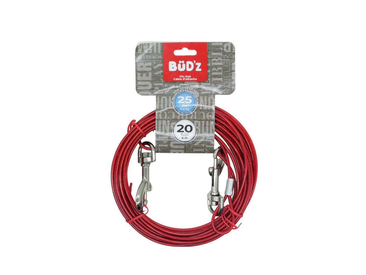 Câble d'attache pour chien - Bud'z