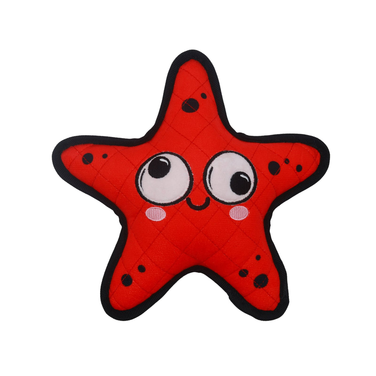Jouet en peluche 4 tissus pour chien
