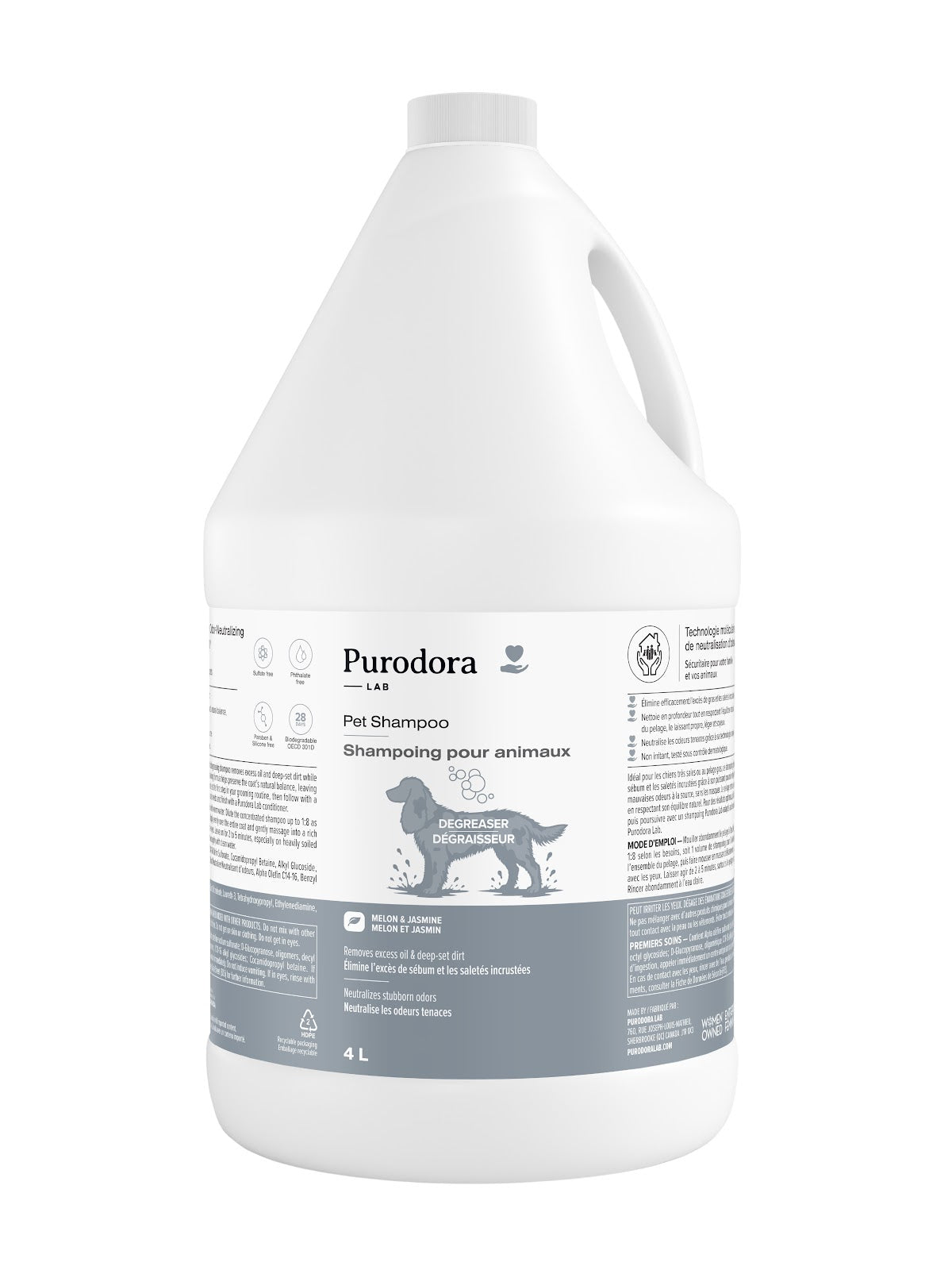 Toilettage Purodora Lab - shampooing pour animaux