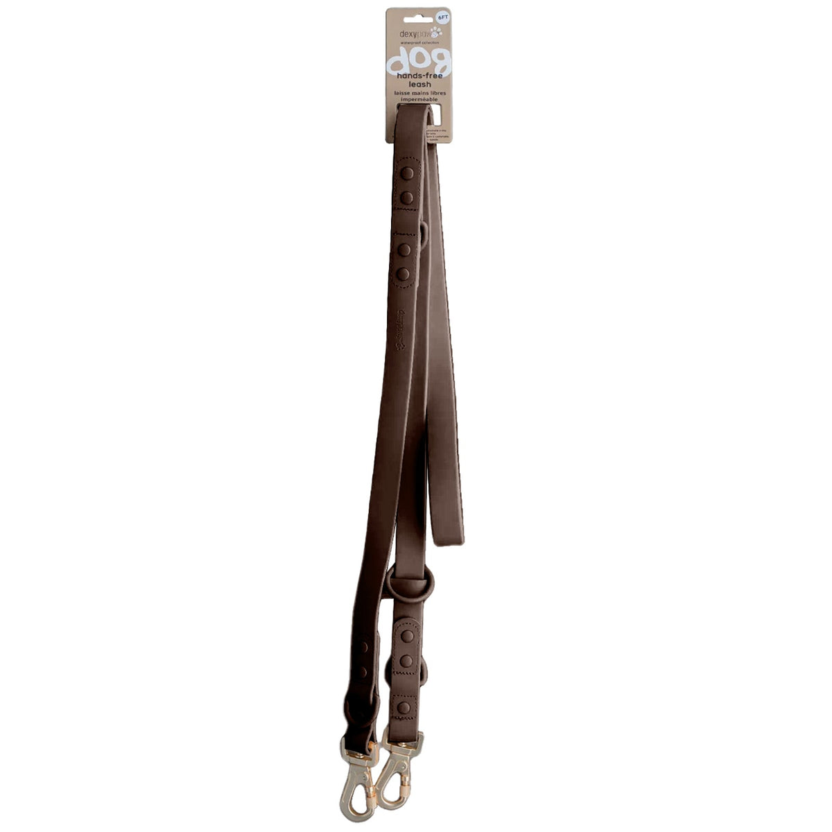 Laisse mains libres imperméable pour chien - Dexypaws