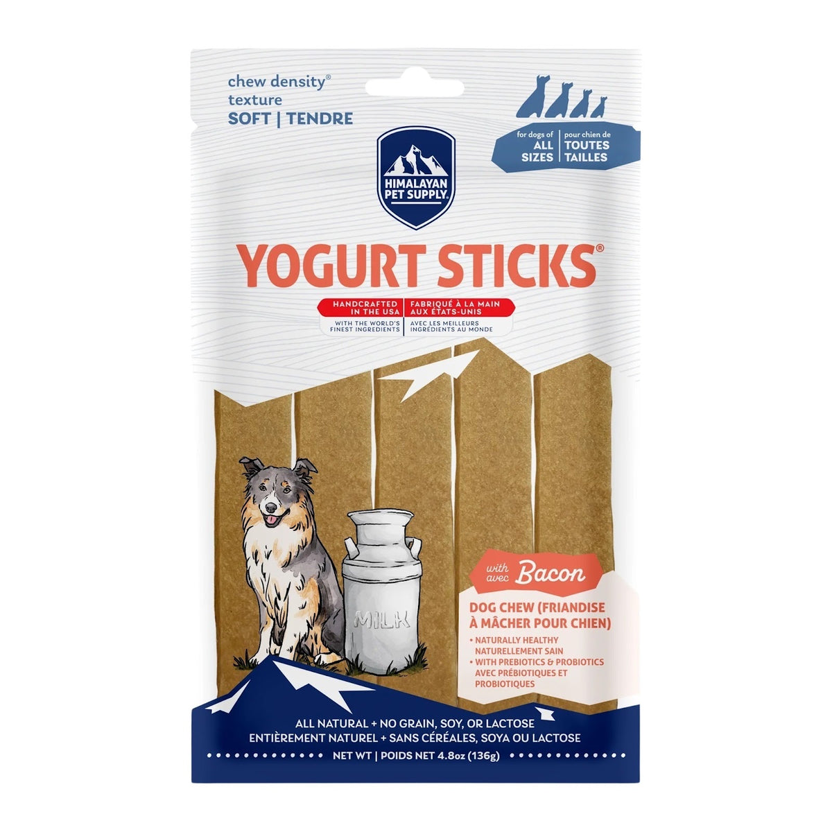 Bâtonnets de yogourt pour chien