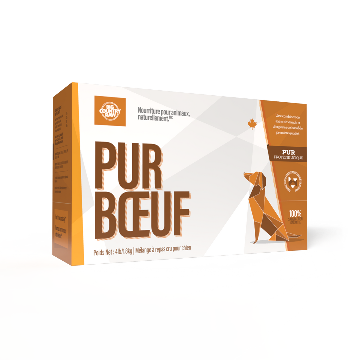 Formules pures - nourriture crue pour chien et chat