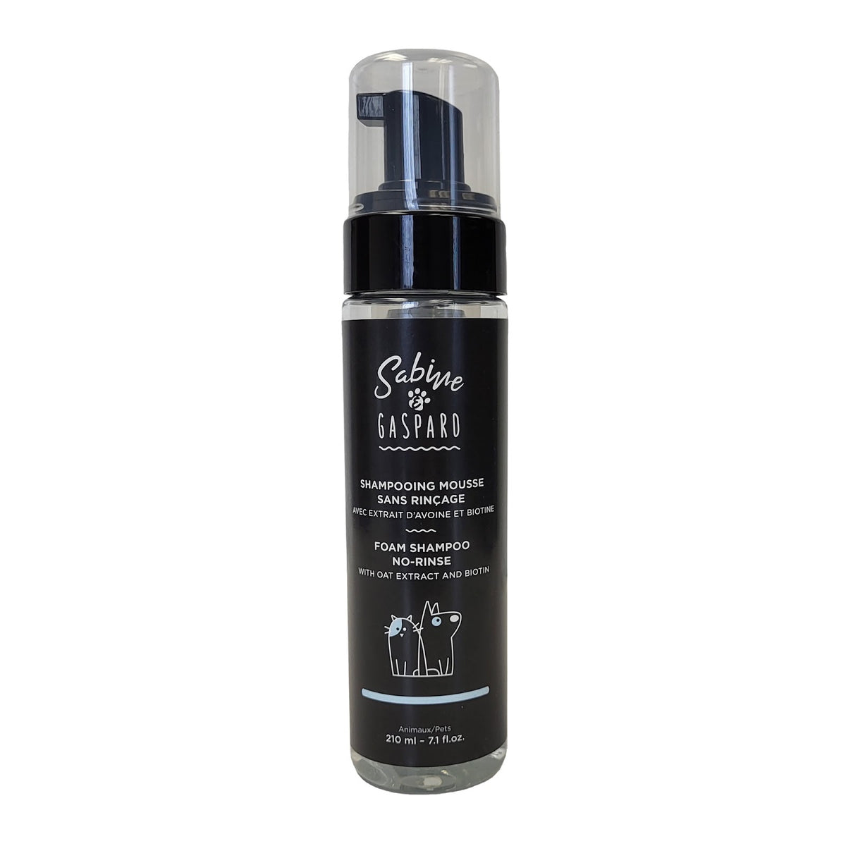 Shampoing mousse sans rinçage