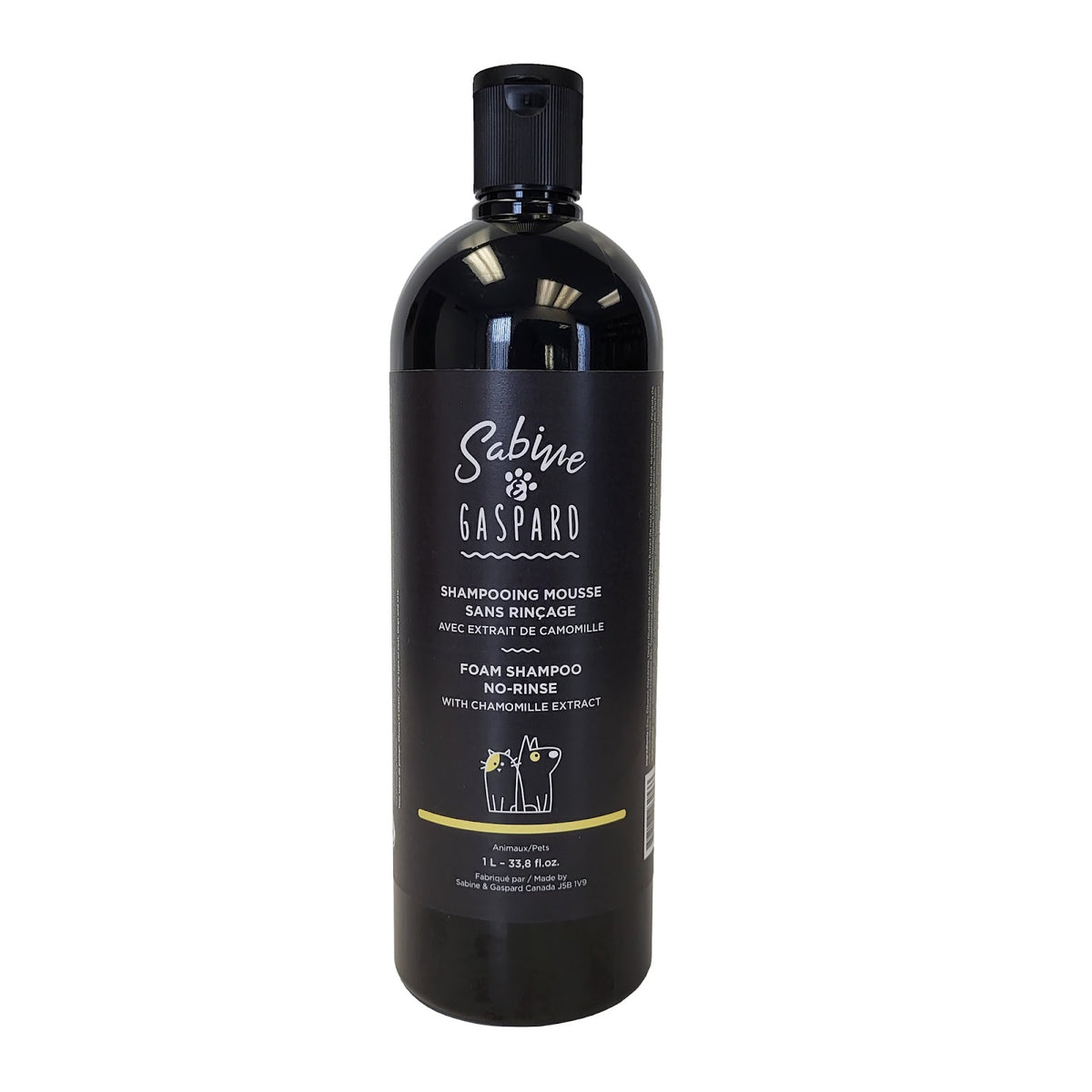 Shampoing mousse sans rinçage