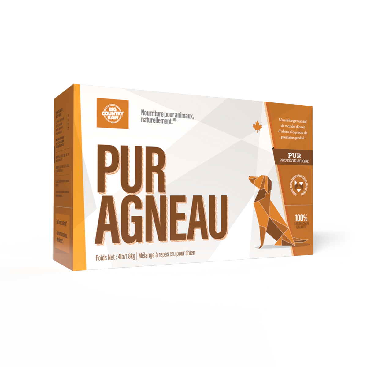 Formules pures - nourriture crue pour chien et chat