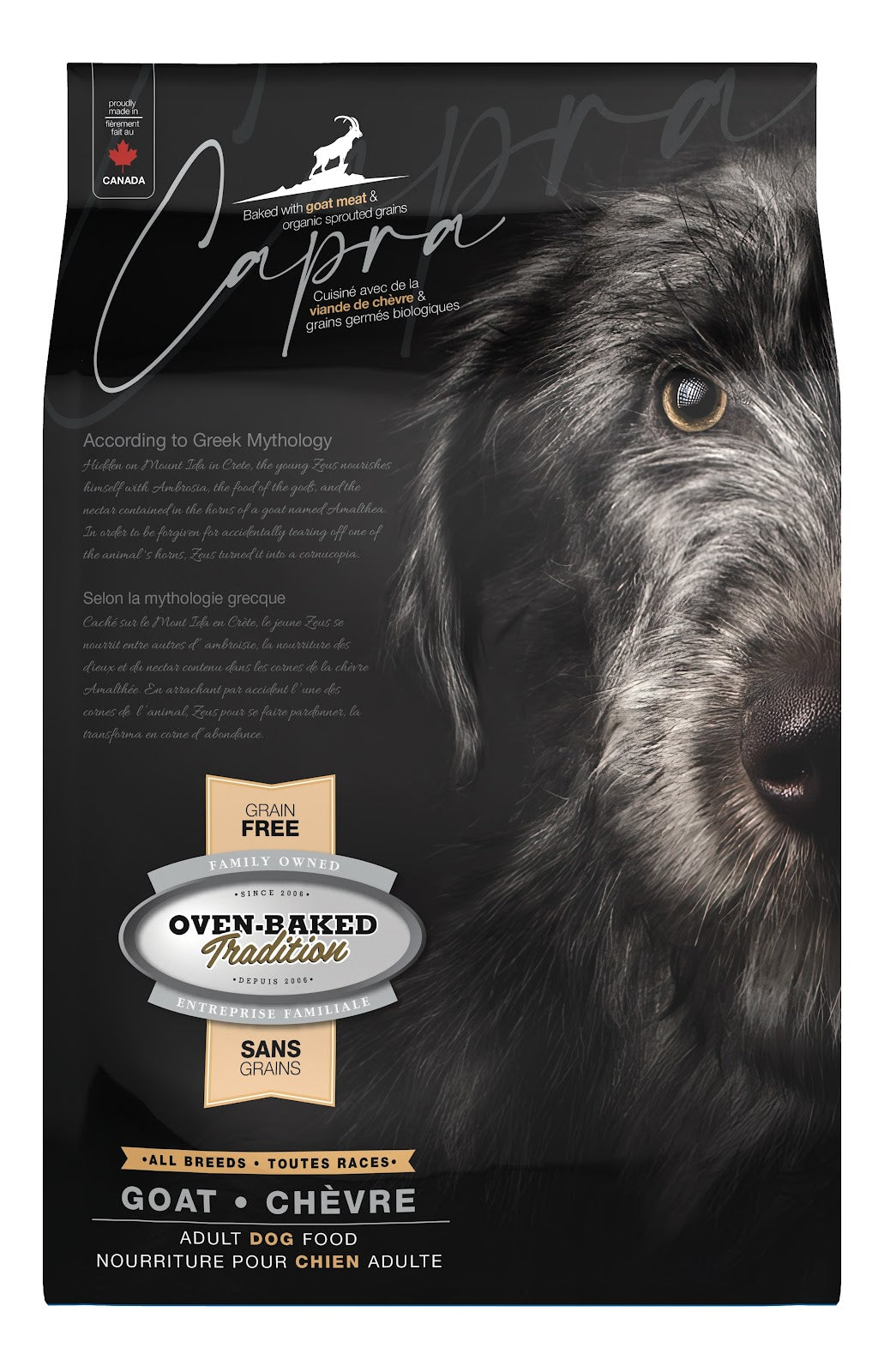 Nourriture sèche Capra pour chien