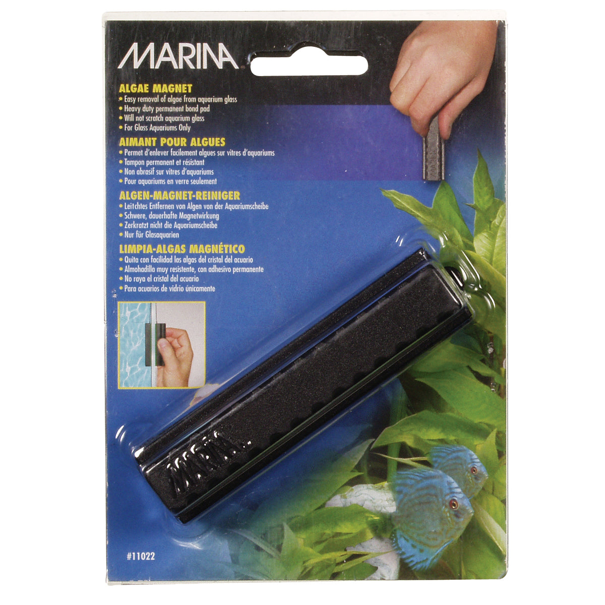 Aimant nettoyeur d'algues pour aquarium
