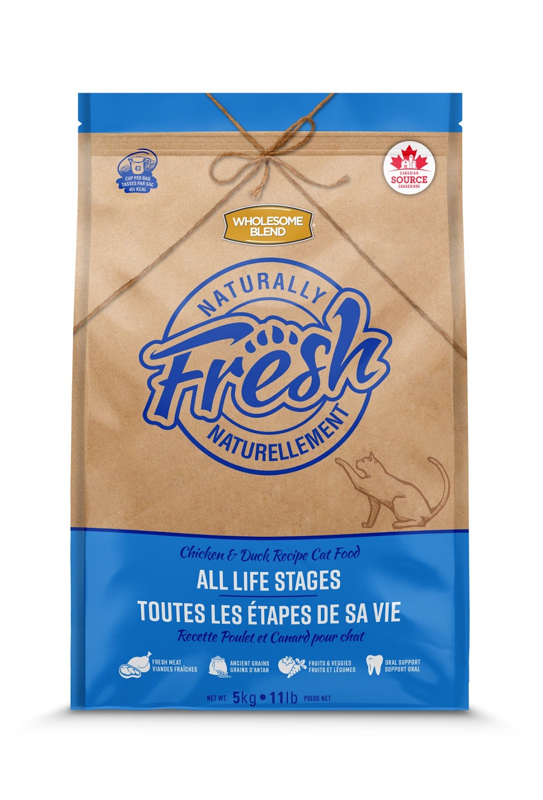 Naturellement Fresh - nourriture sèche pour chat