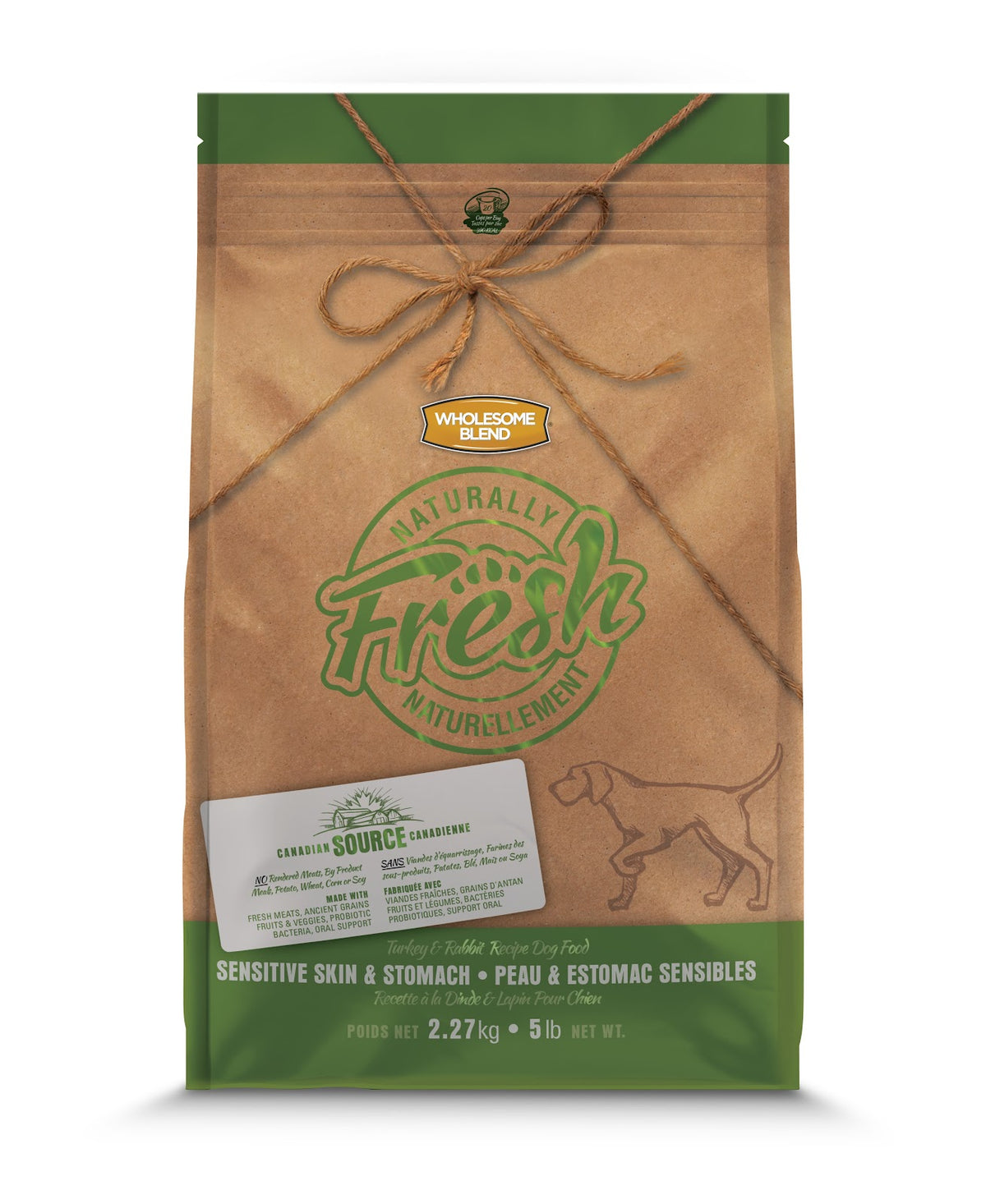 Nourriture sèche pour chien Naturellement Fresh
