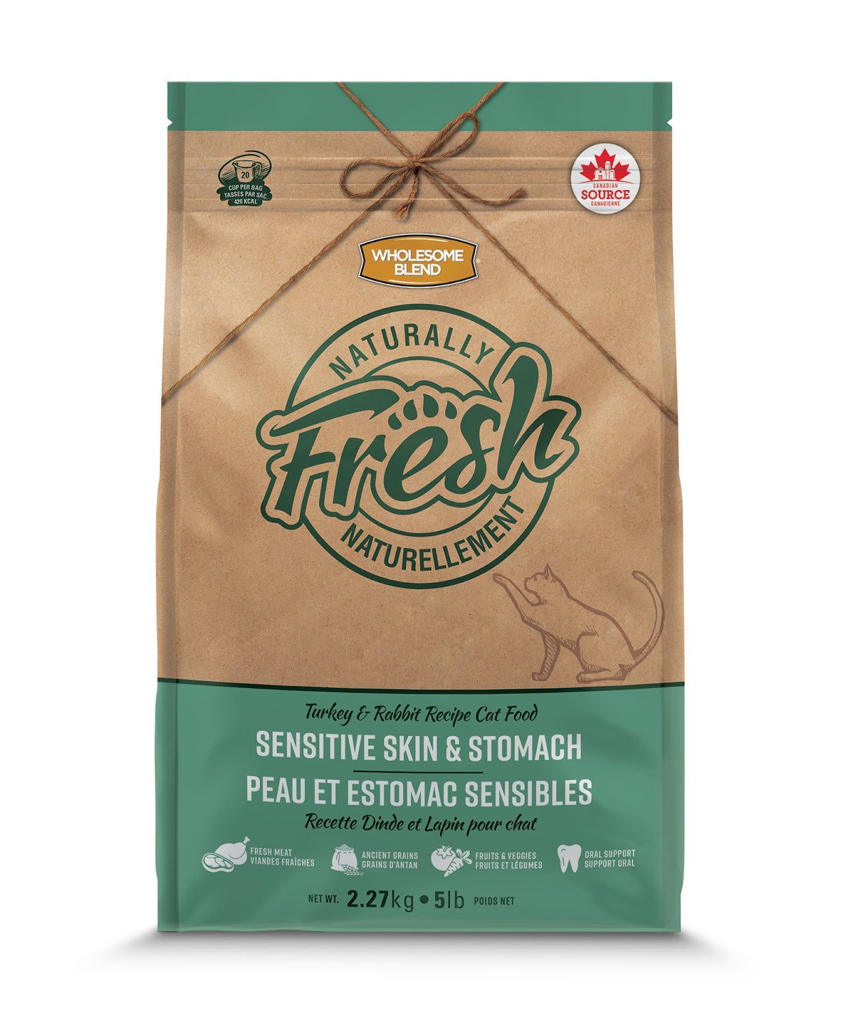 Naturellement Fresh - nourriture sèche pour chat