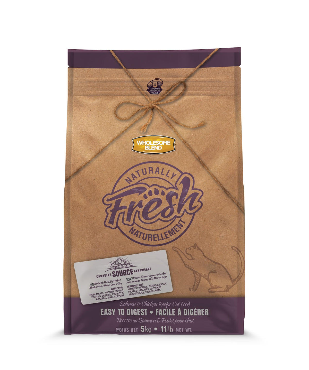 Nourriture sèche pour chat Naturellement Fresh