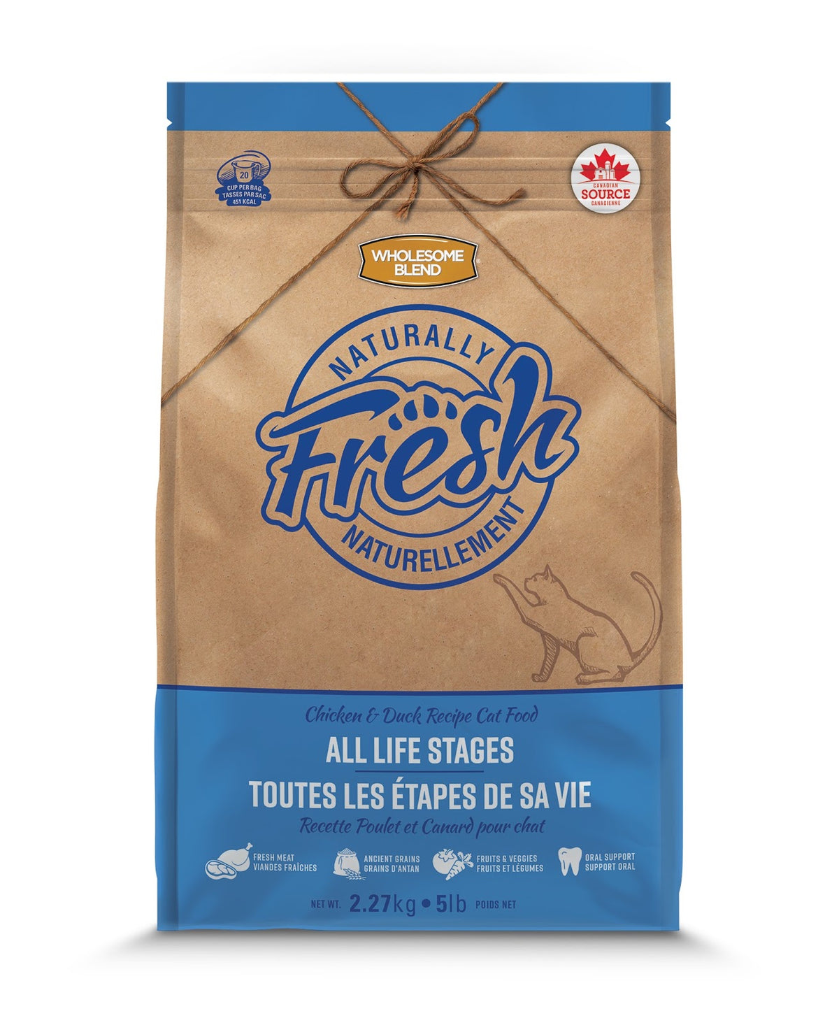 Naturellement Fresh - nourriture sèche pour chat