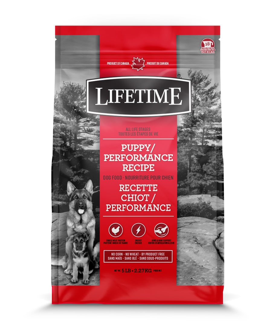 Nourriture sèche pour chiot Lifetime Performance