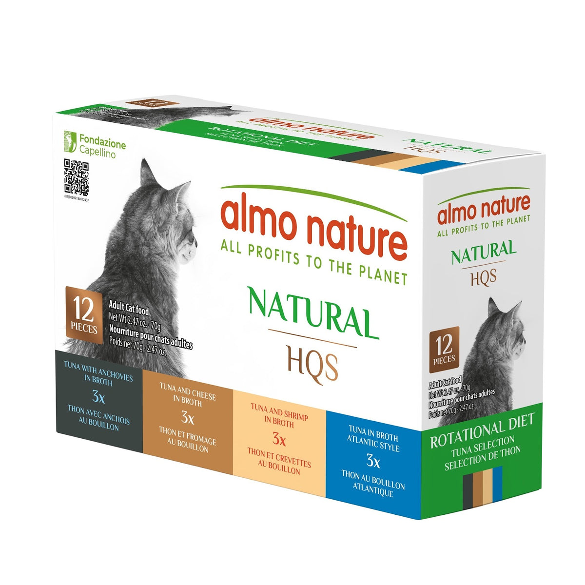 HQS Natural Rotational Diet - nourriture humide pour chat