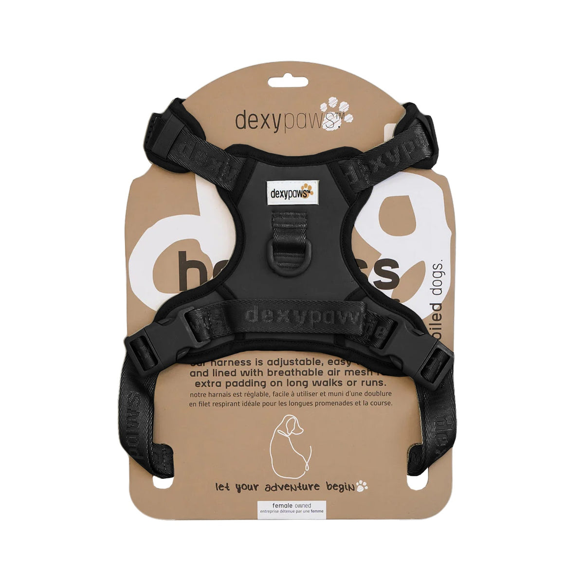 Harnais sans traction pour chien