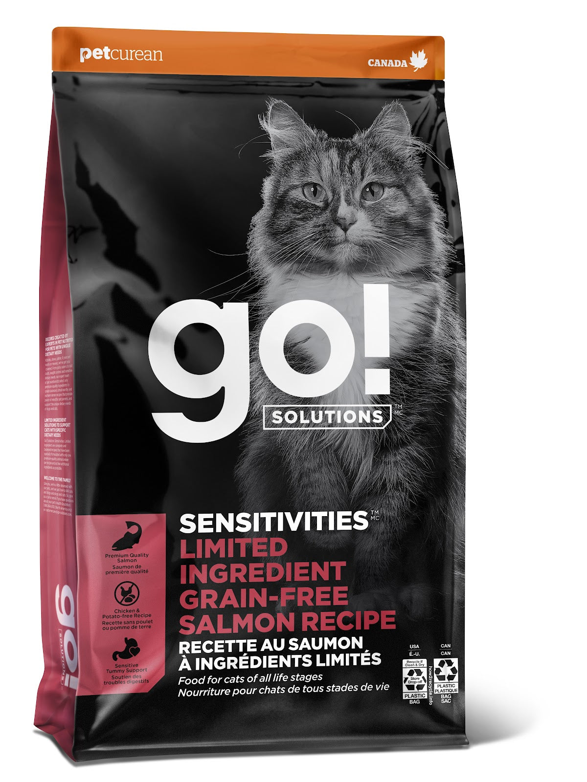 Sensitivities LID sans grains Go! Solutions - nourriture sèche pour chat