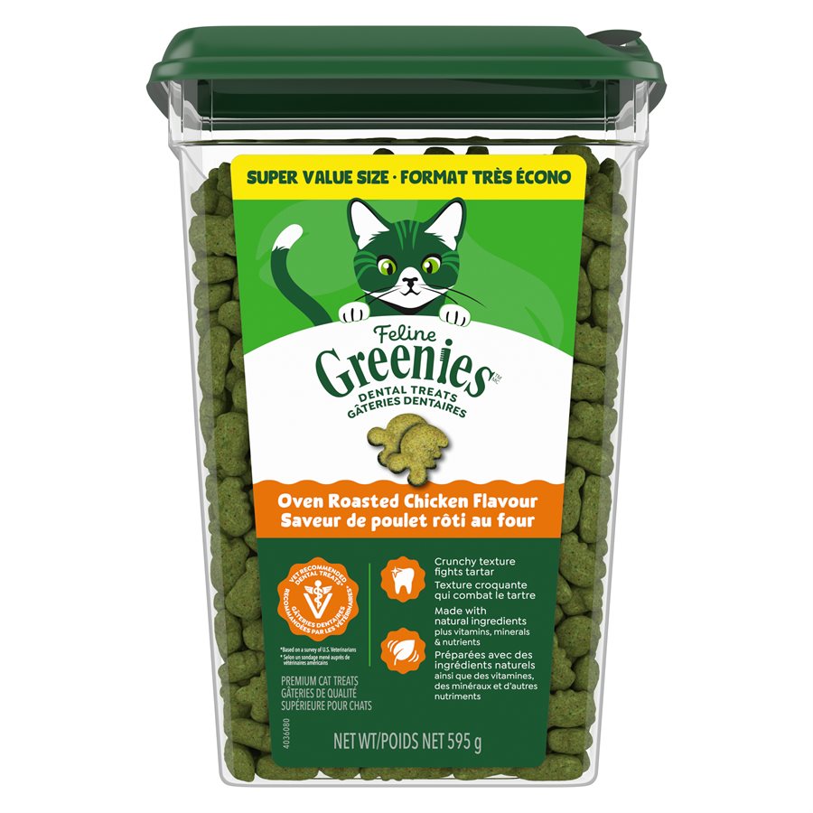 Gâteries dentaires Greenies - gâterie dentaire pour chat