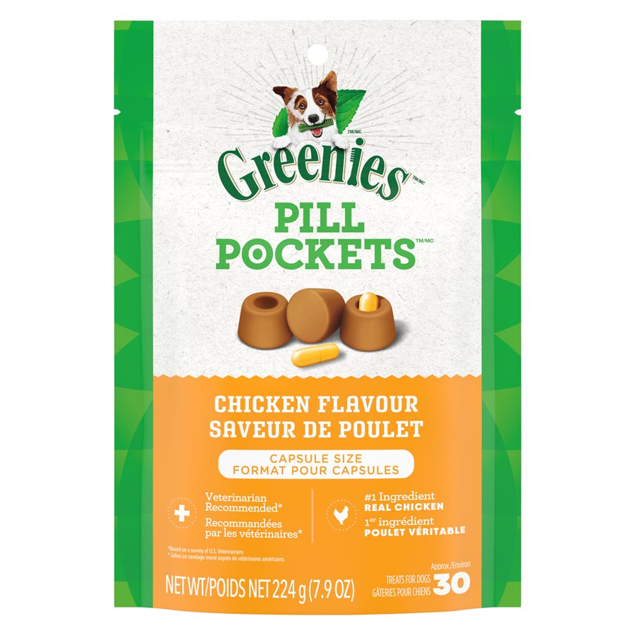Pill Pockets pour capsules - gâterie pour médicaments pour chien