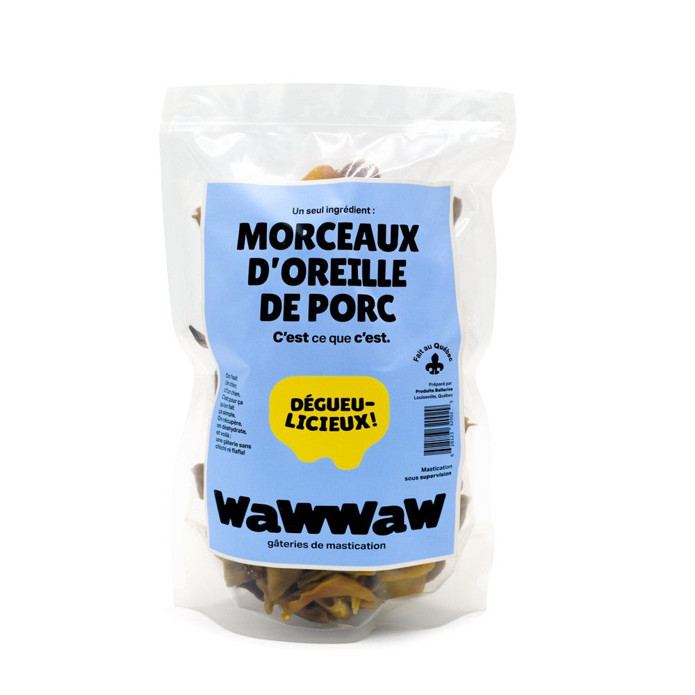 Morceaux d'oreille de porc