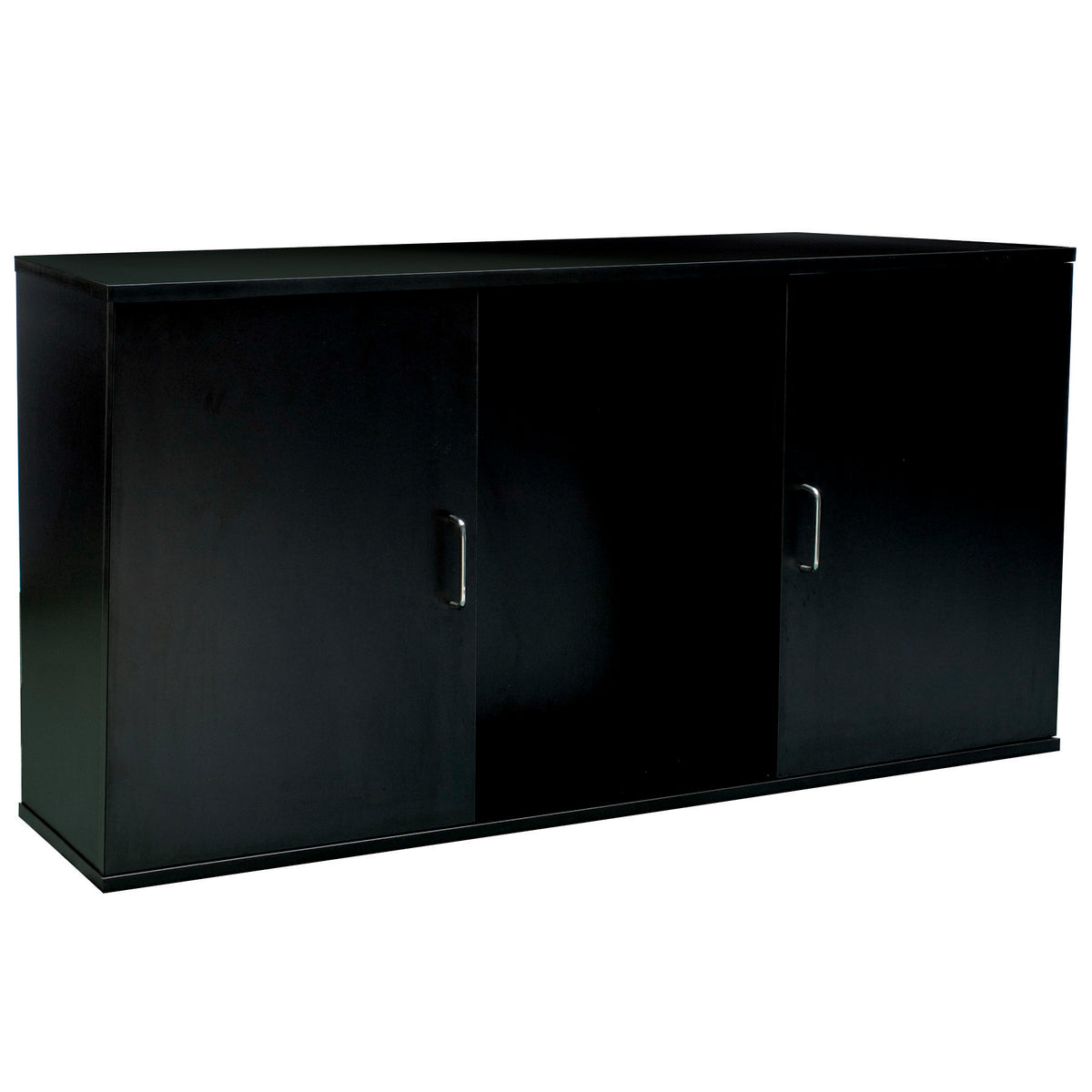 Meuble pour aquarium 55, noir, 124 x 33 x 66 cm