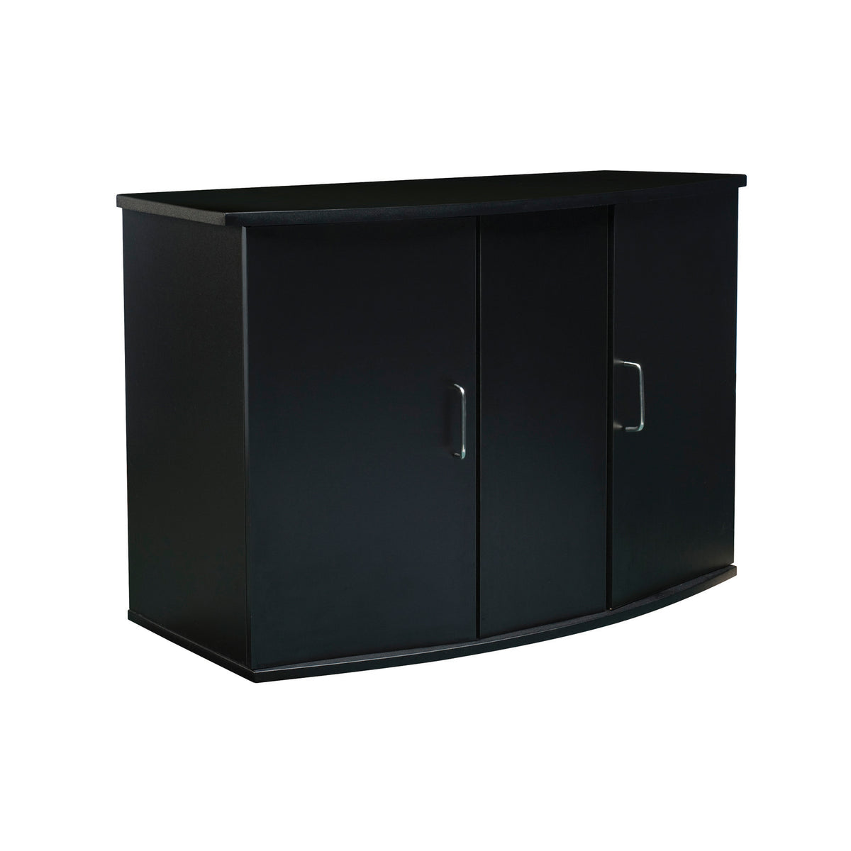 Meuble pour aquarium 45 à devant arrondi, noir, 94 x 42 x 66 cm