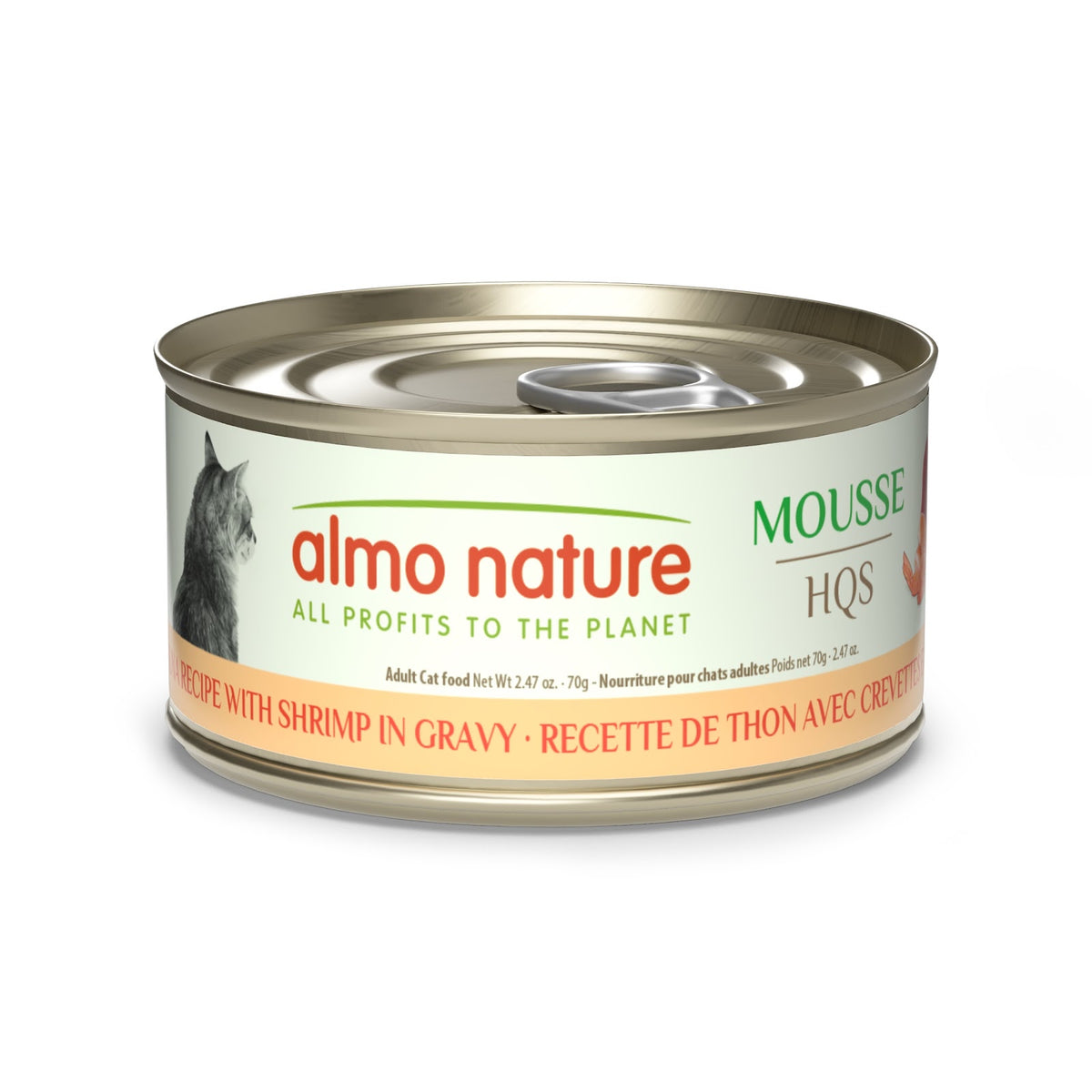 Nourriture humide HQS Natural en mousse pour chat