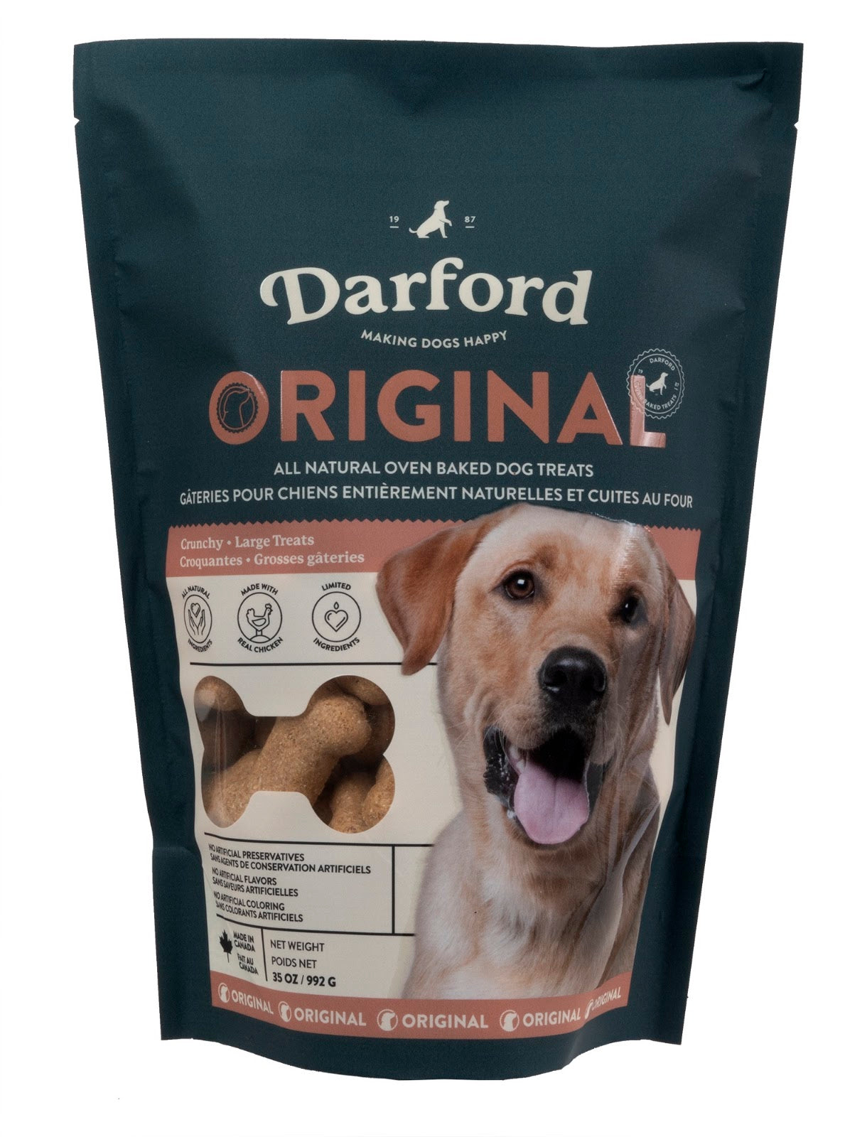Original en forme d'os Darford - gâteries pour chien