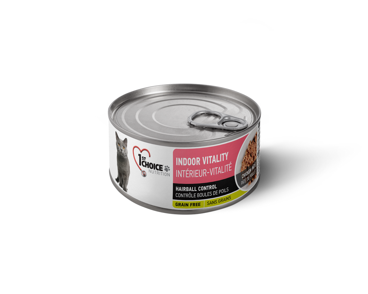 Nourriture humide pour chat intérieur vitalité - Pâté de poulet