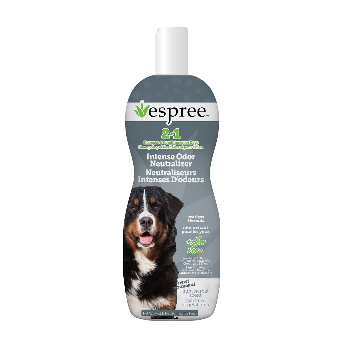 Shampoing et revitalisant 2 en 1 pour chien