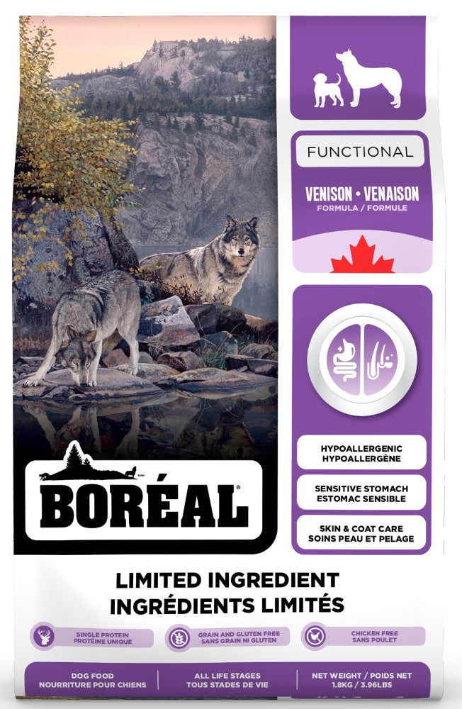 Functional ingrédients limités venaison - nourriture sèche pour chien