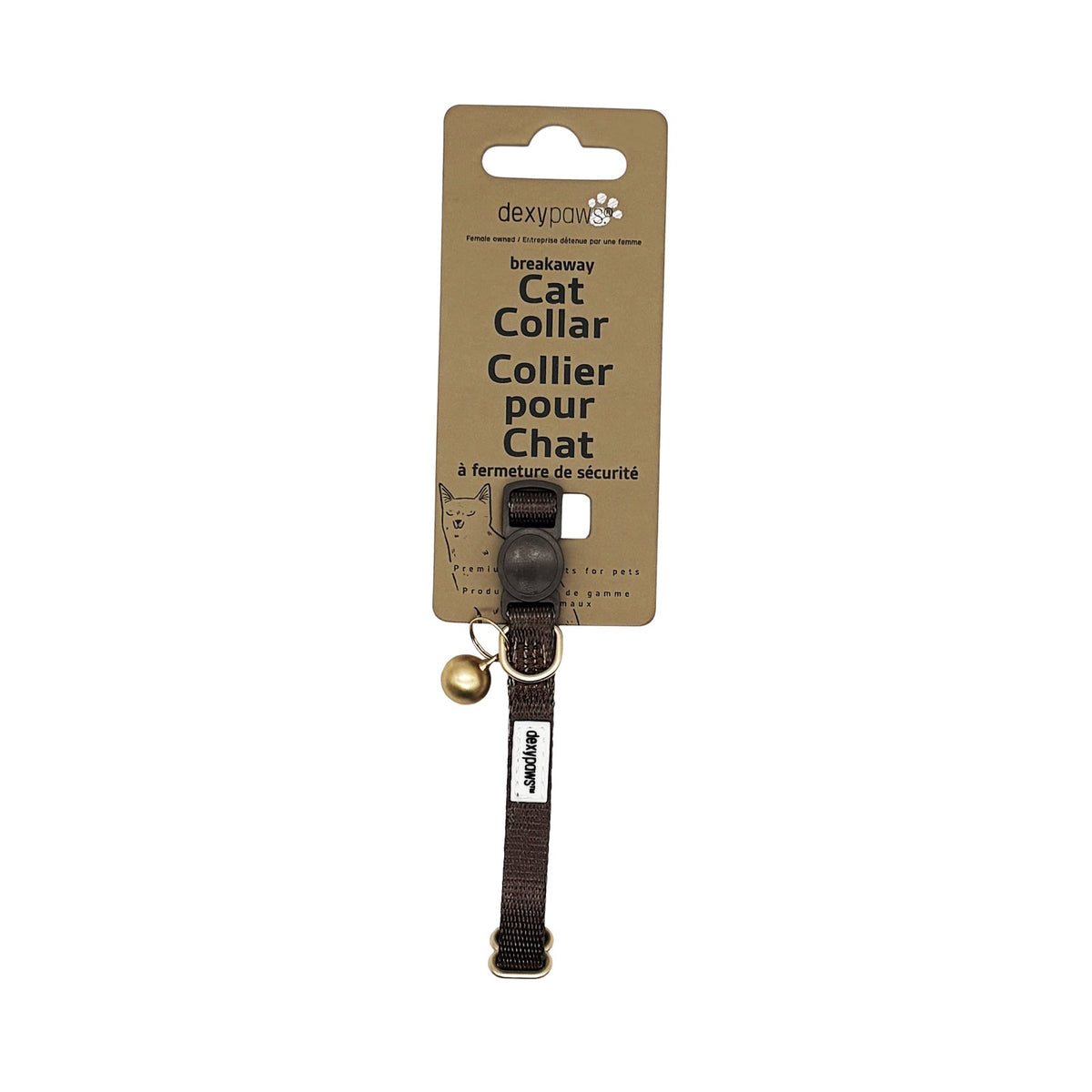 Polyester Dexypaws - collier pour chat
