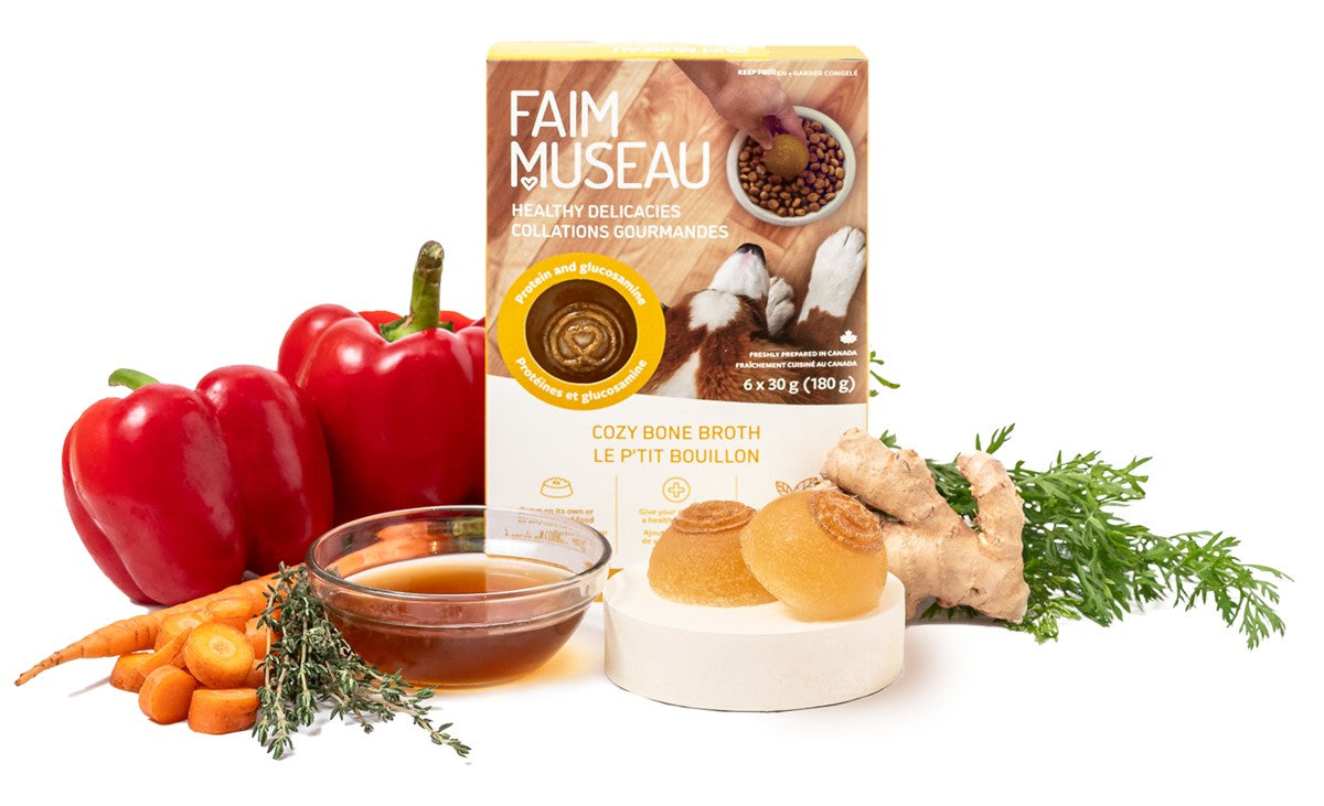 Le p'tit bouillon - collation glacée pour chien 6 x 30 g
