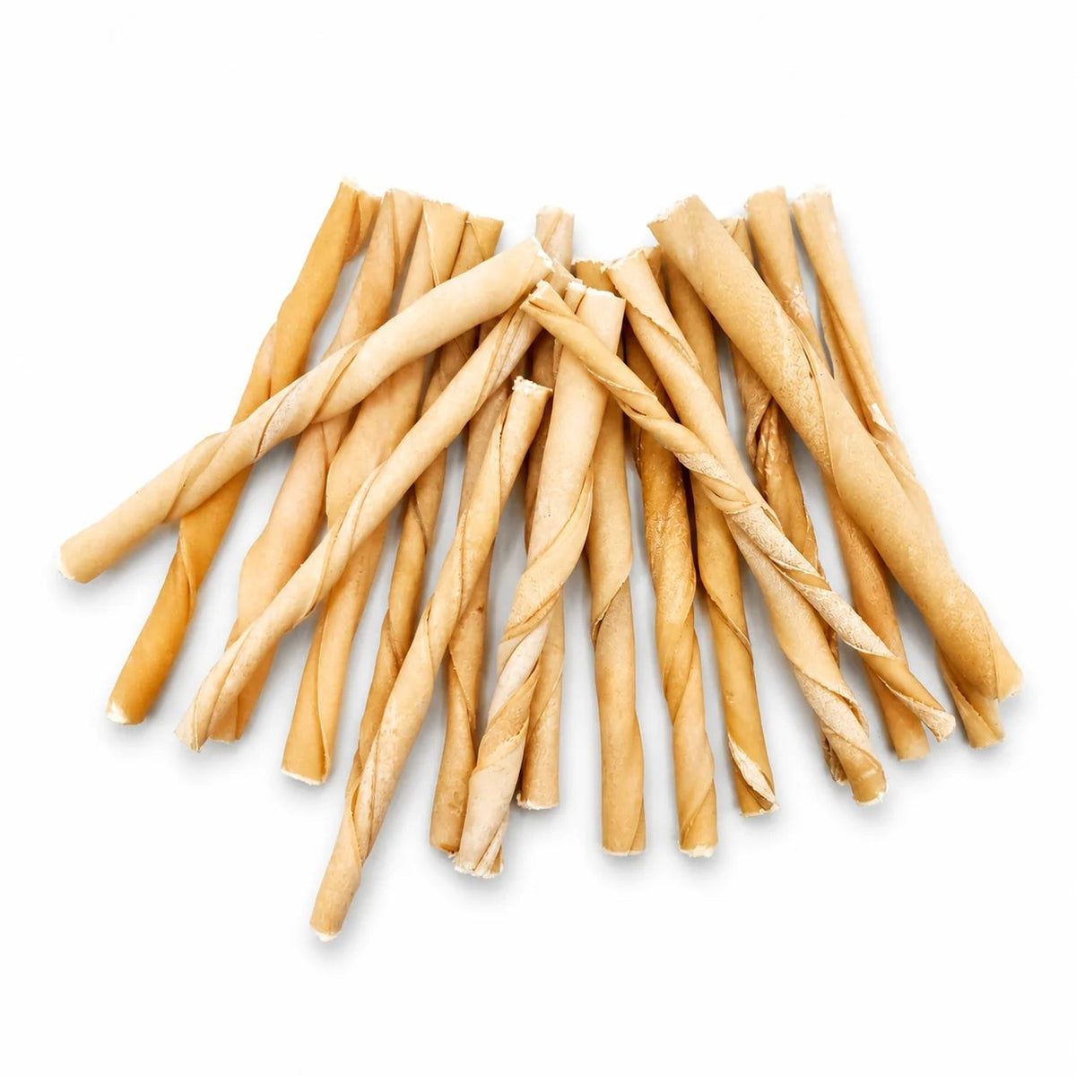 Bâton de collagène de bœuf torsadé mince