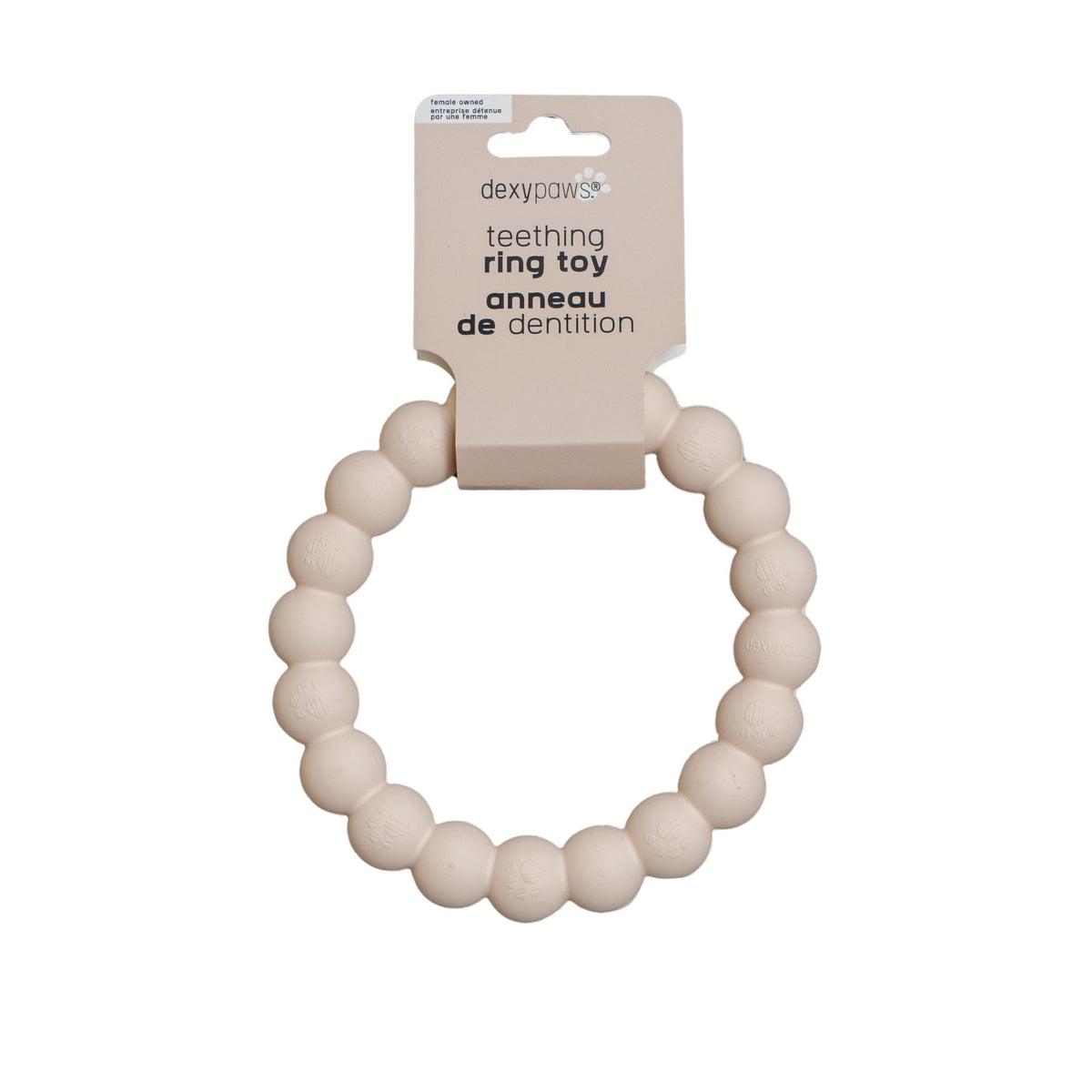 Anneau à mâcher ultra robuste pour chien